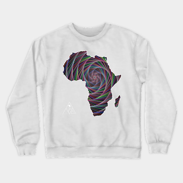 HELYPHTHIC AFRICA by AfreeKA Crewneck Sweatshirt by DREAM SIGNED Collection